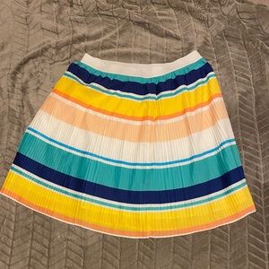 Multi color circle skirt